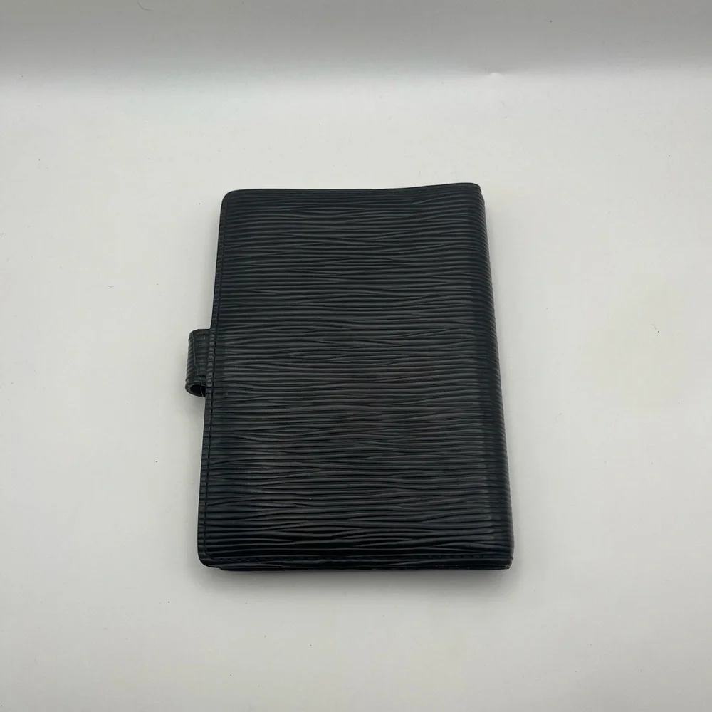 Louis Vuitton Black Epi Planner/Agenda w/ COA - Picture 3 of 7